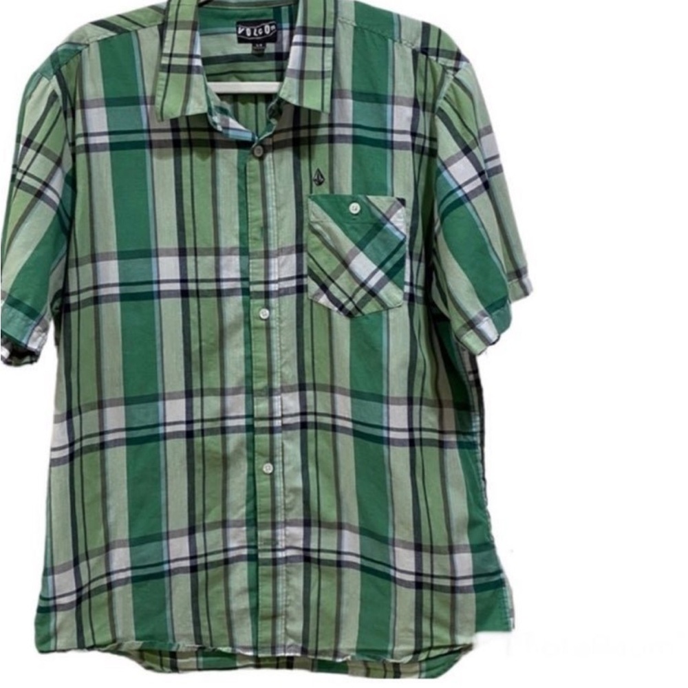 Volcom Short Sleeve Button Down Shirt